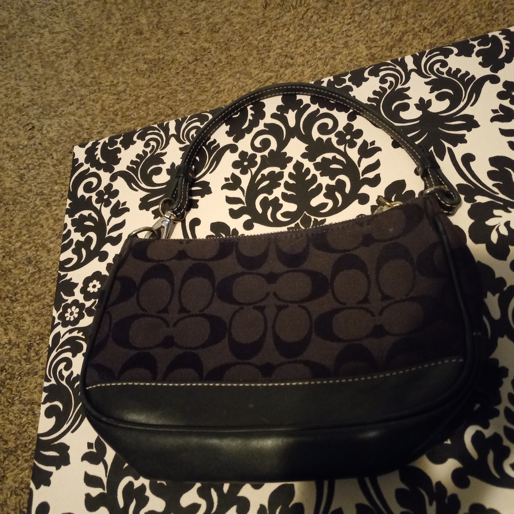 Black Coach handbag